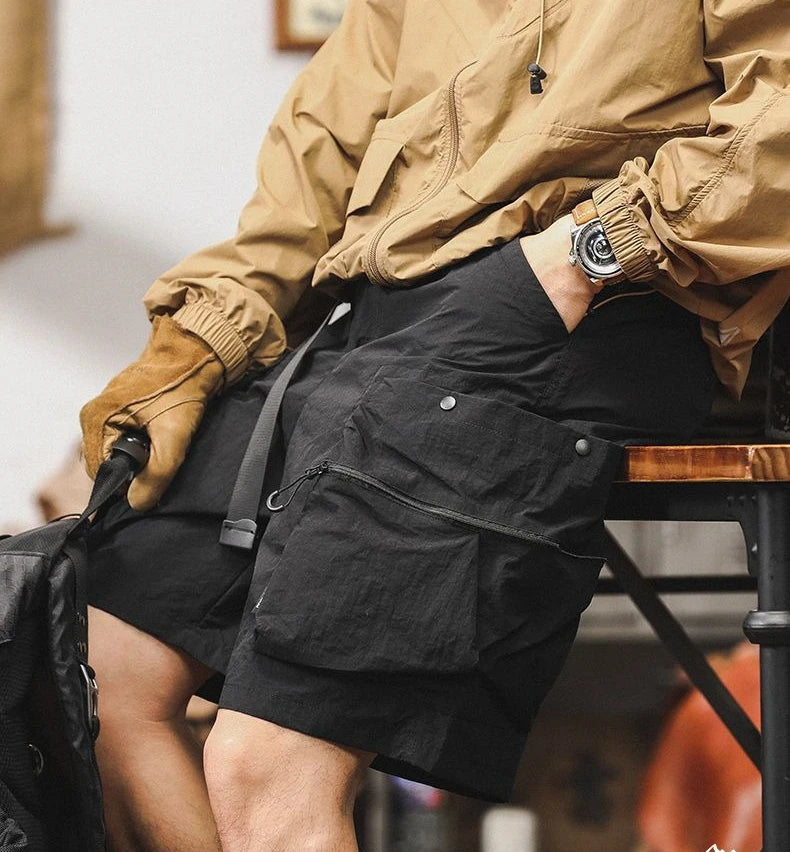 Men's Multi-Pocket Cargo Shorts