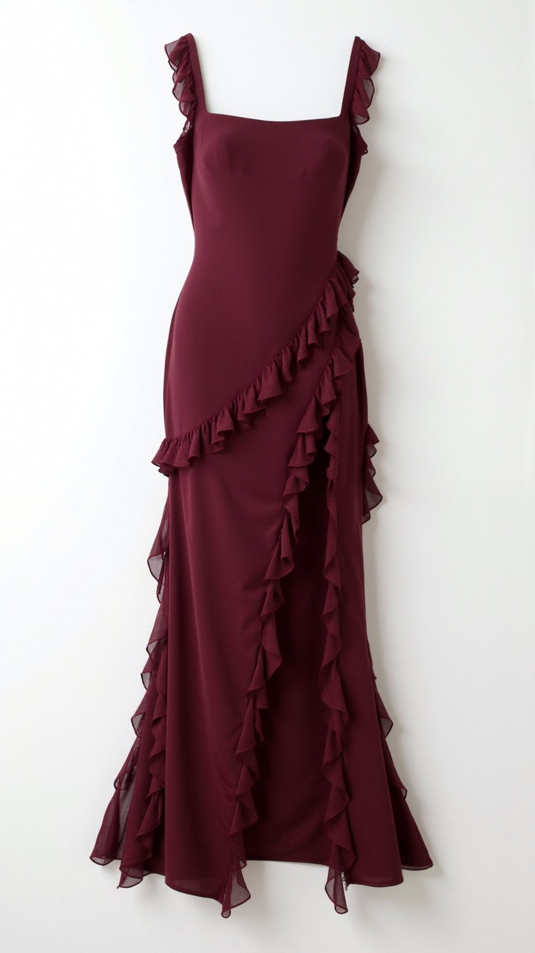 Women's Ruffle Maxi Dress