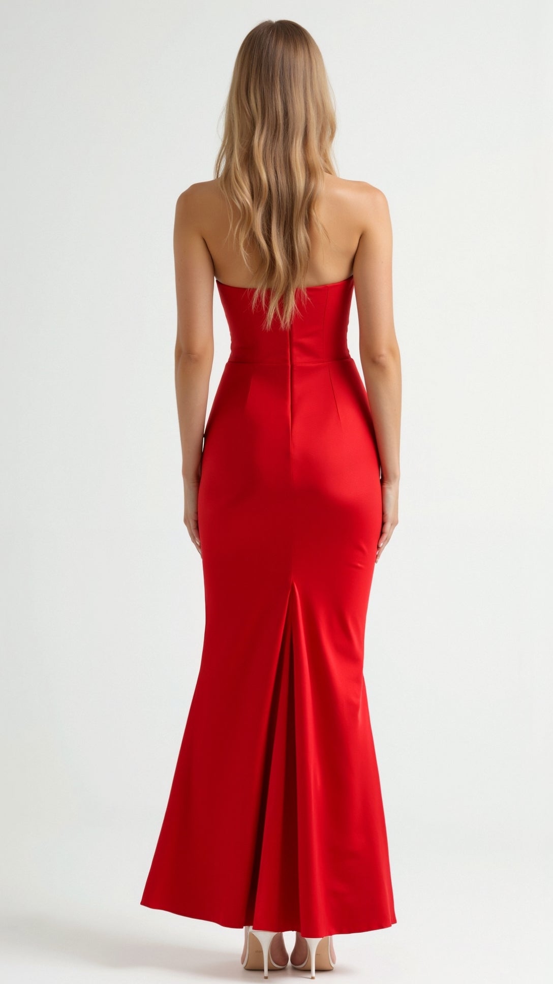 Women's Strapless Maxi Dress