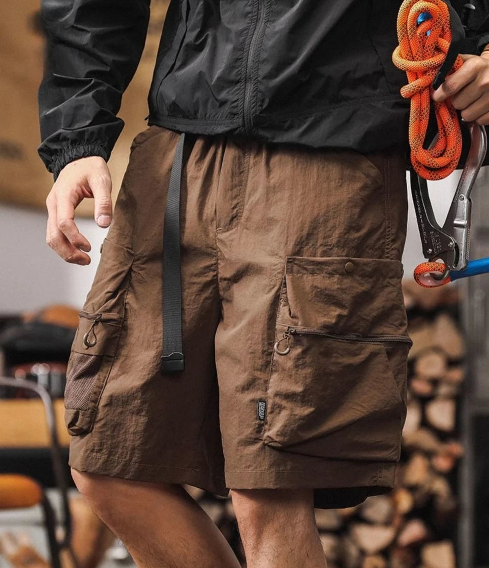 Men's Multi-Pocket Cargo Shorts