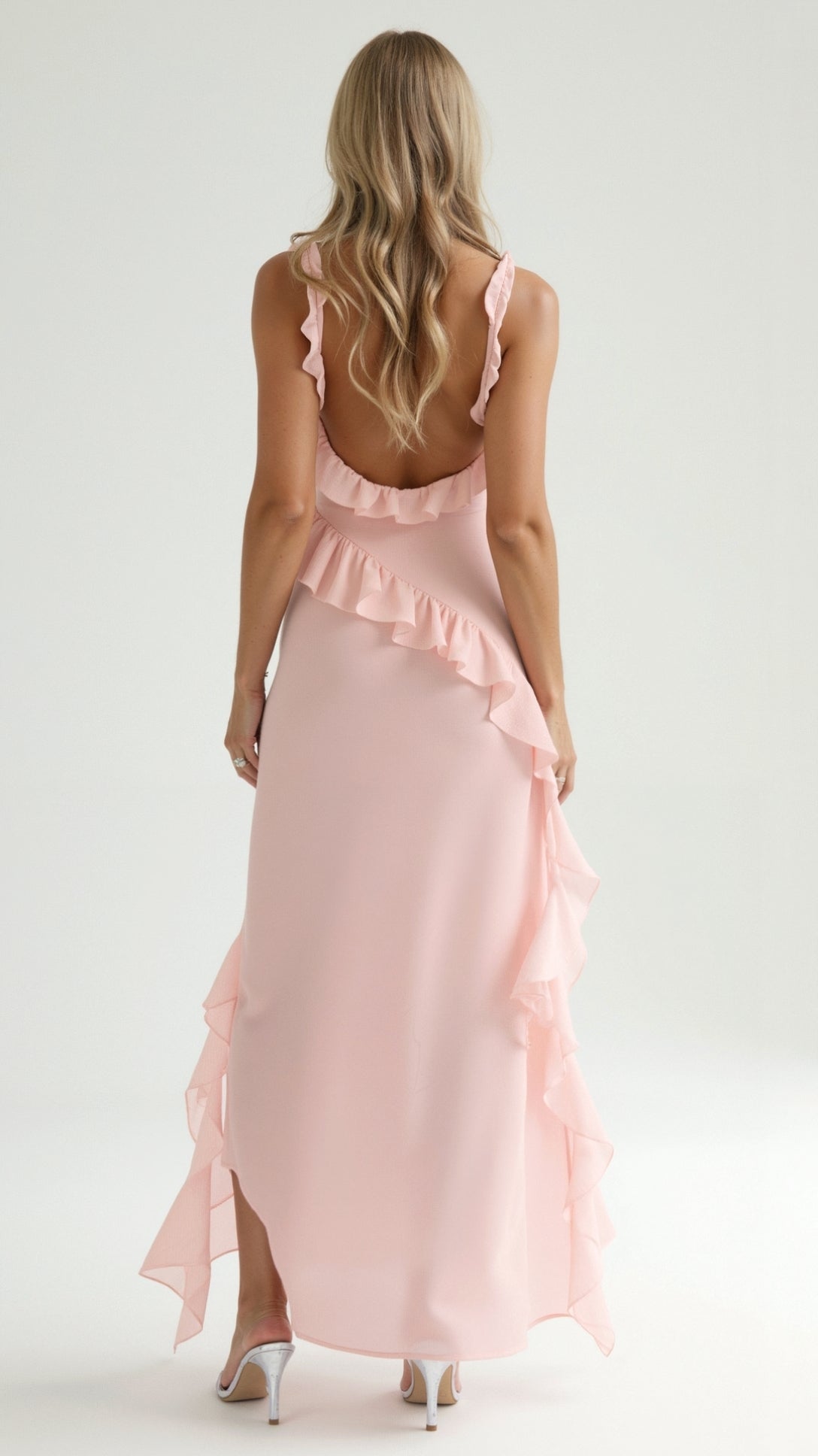Women's Ruffle Maxi Dress