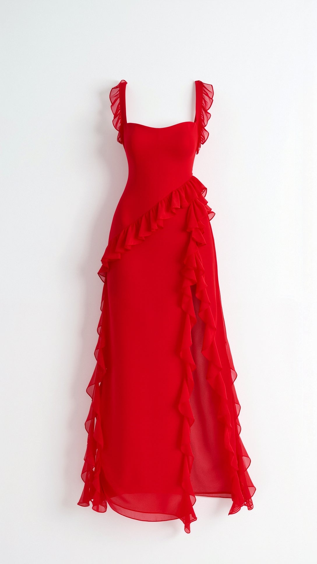 Women's Ruffle Maxi Dress