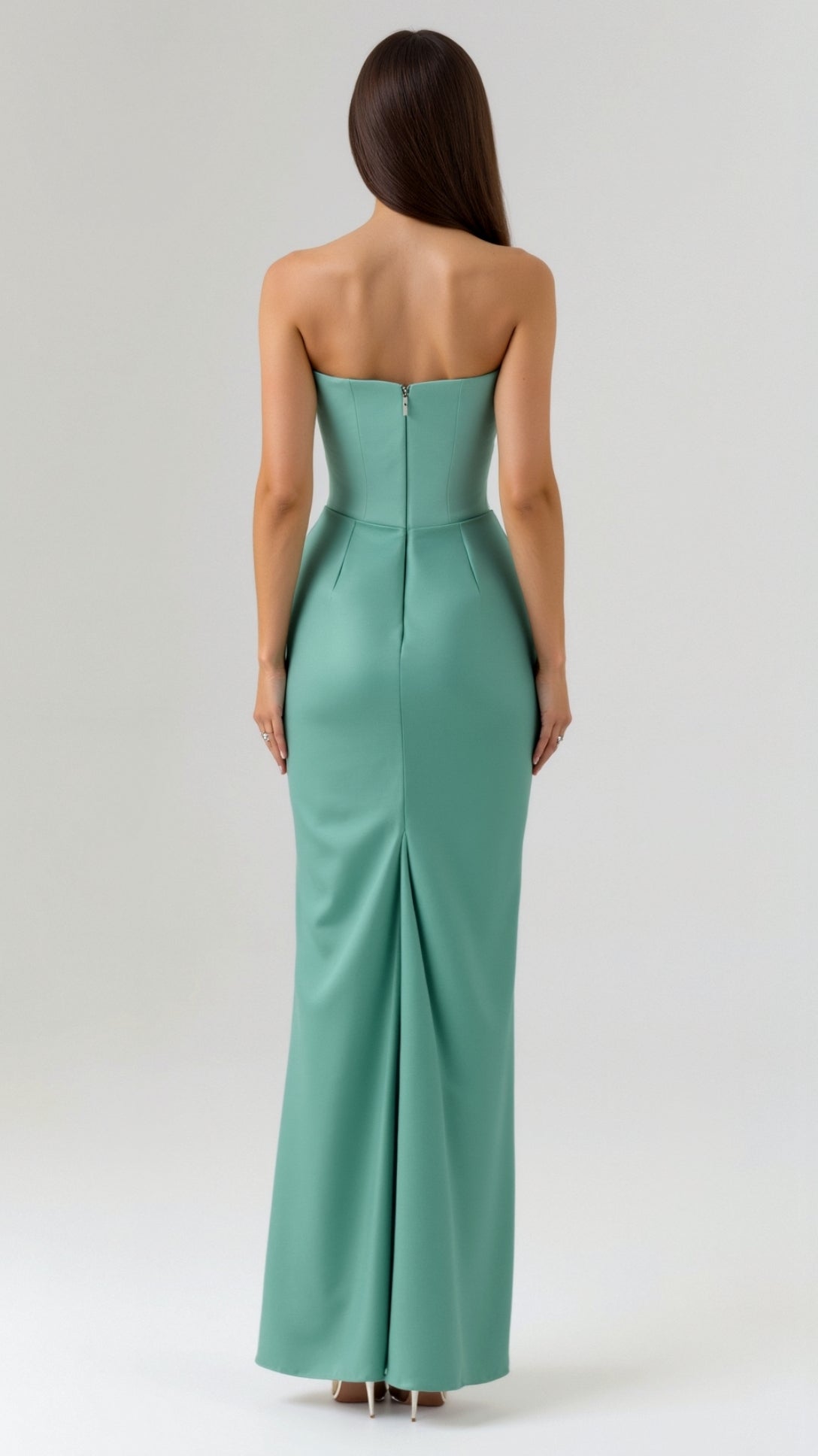 Women's Strapless Maxi Dress