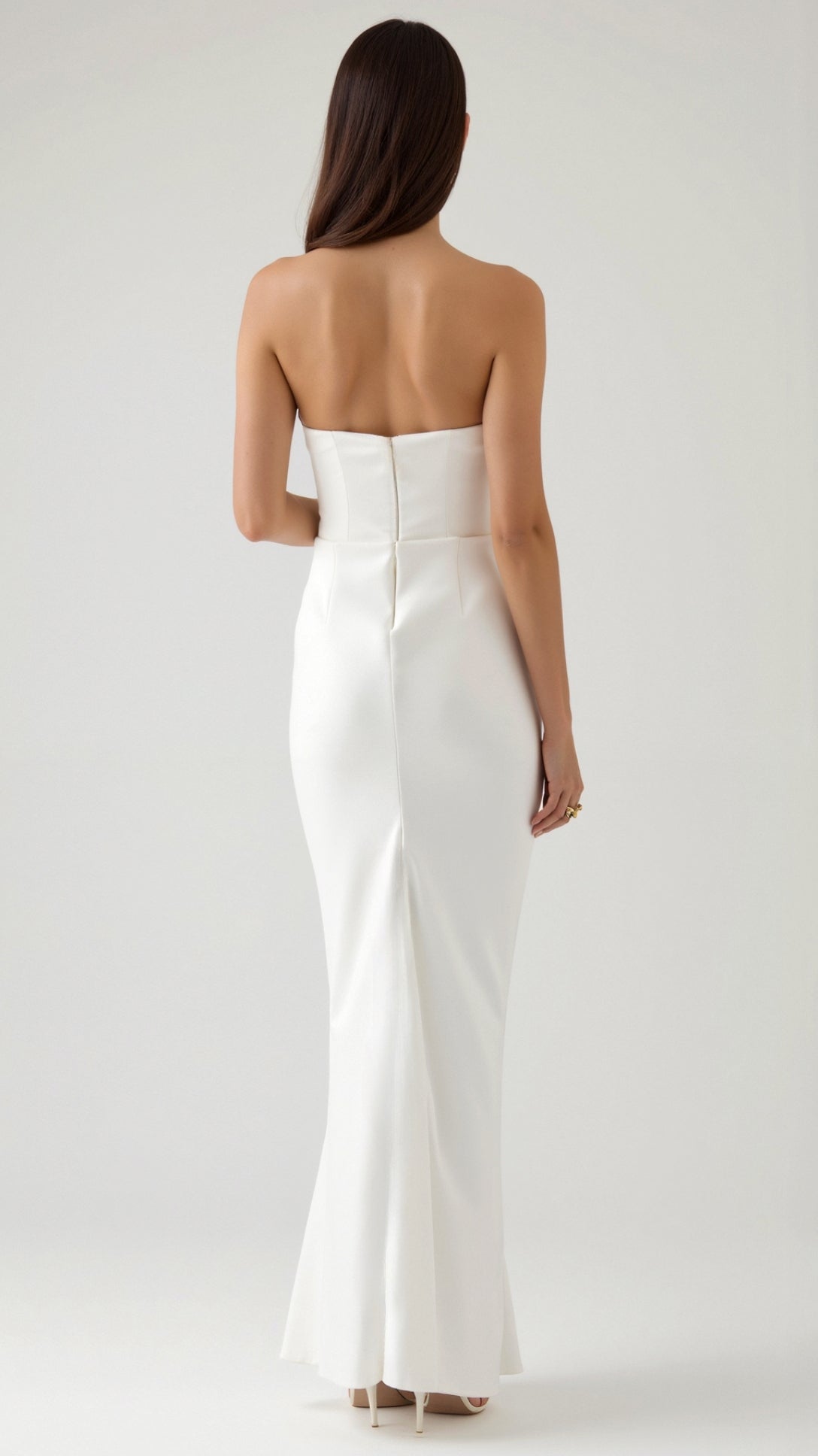 Women's Strapless Maxi Dress